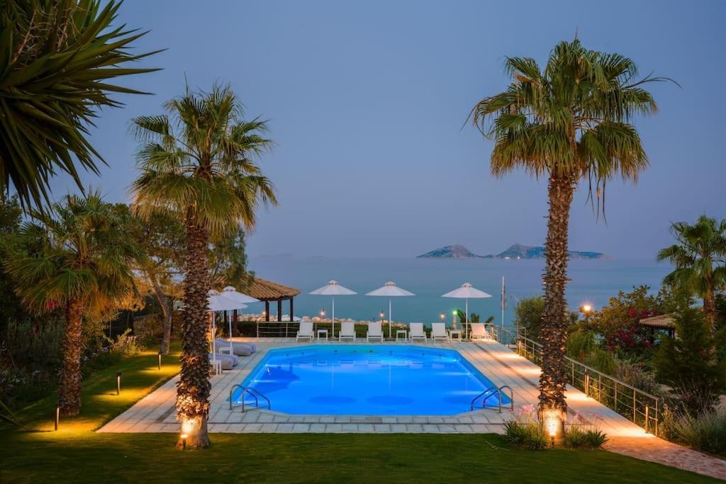 Villa Artemis In Small Kounoupi Porto Heli Exterior photo